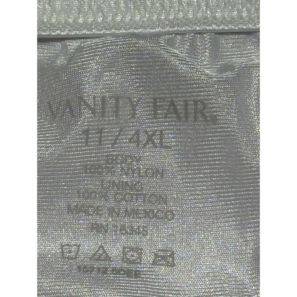 2 Vanity Fair panties Perfectly Yours Ravissant Brief 11/4XL white New - Picture 4 of 6